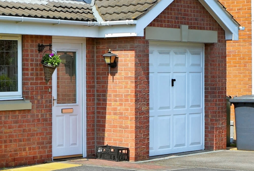 Image of a garage door