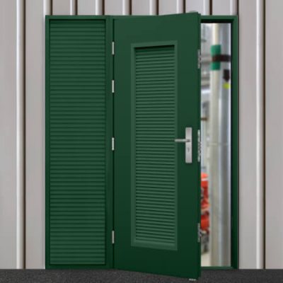 Louvred Steel Doors