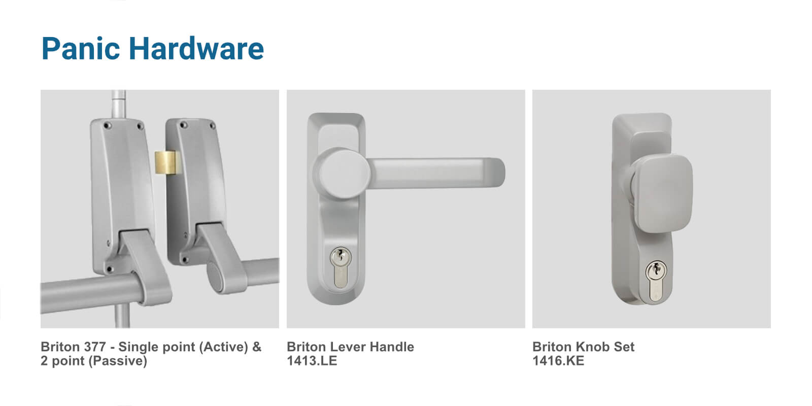 M2M Double Fire Exit Hardware Breakdown