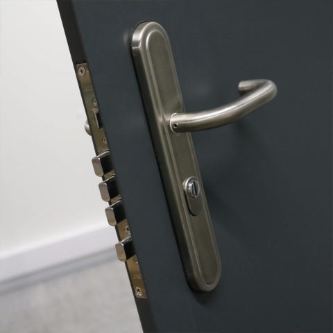 Container door handle and sashlock