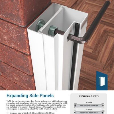 more information image for expandable side panels