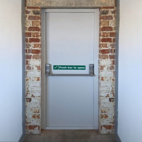 budget fire exit door