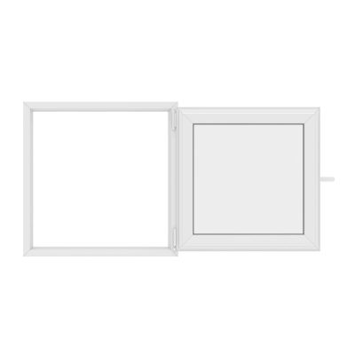 uPVC glazing internal open