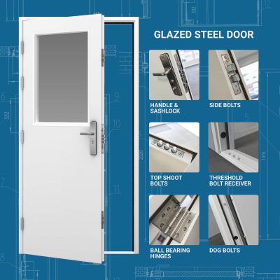 Glazed Steel Door USP
