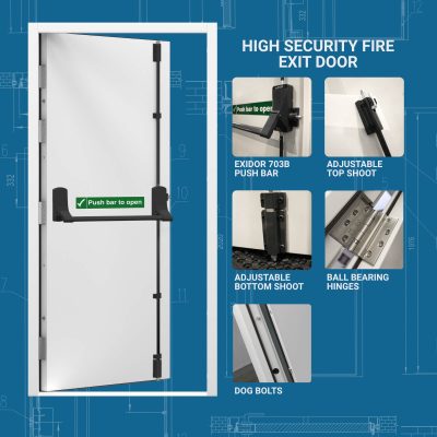 High Security Fire Exit Door USP