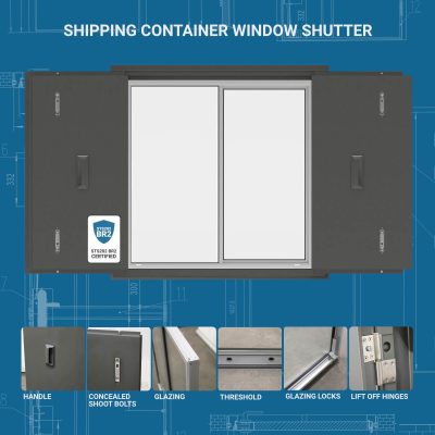 Shipping Container Window Shutter USP