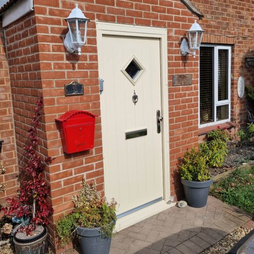 Cottage Style Front Door | Latham's Steel Security Doors