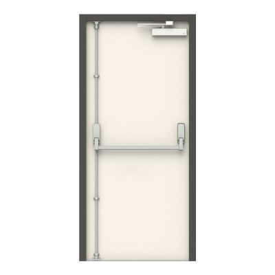 Custom acoustic rated fire exit door