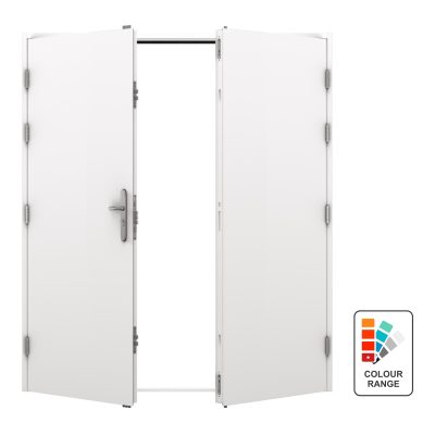 Double Personnel Steel Doors