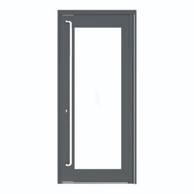 Commercial entrance door style 2 ext view