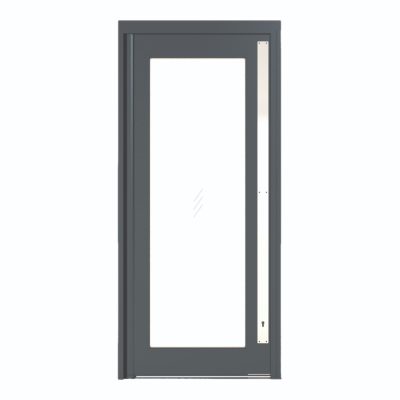 Commercial entrance door style 2 int view