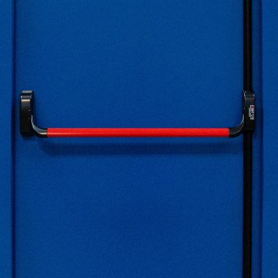 ISEO Hardware 2 Point Banic Bar Kit Close Up