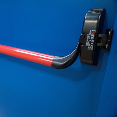 ISEO Hardware Single Point Panic Bar Kit Close Up Bar