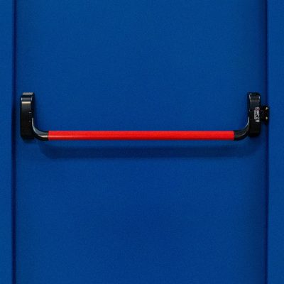 ISEO Hardware Single Point Panic Bar Kit Close Up