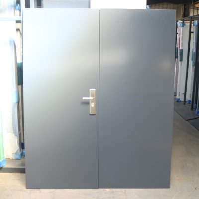 Double Security Steel Door | 1695mm x 2020mm | Anthracite Grey | LH OUT/RH IN