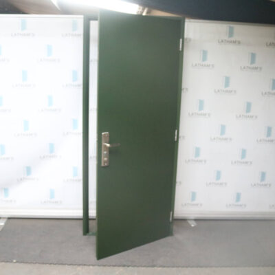 Budget Steel Door | 890mm x 2095mm | Anthracite Grey | RH OUT/LH IN