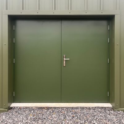 Green PAS 24 double door