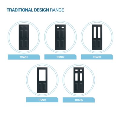 6 panel front door styles diagram