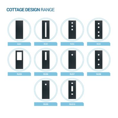 Cottage style front door styles diagram