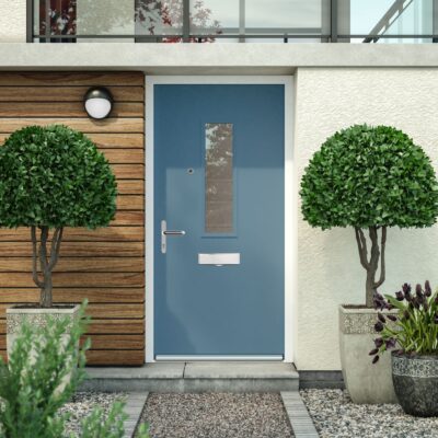 High security front door main image