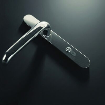 Lever handle close up
