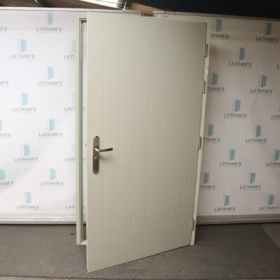 Security Cottage Style Door | 1095mm x 2020mm | Pebble Grey | RH OUT/LH IN