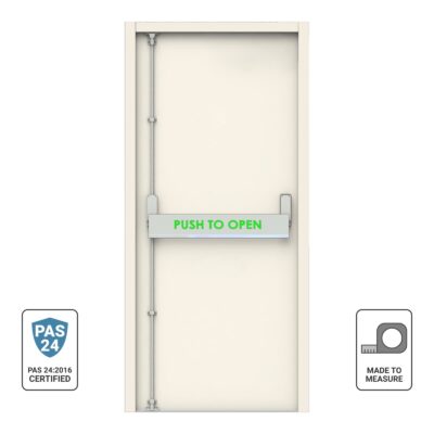 PAS 24 Rated Fire Exit Door