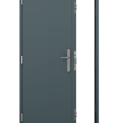 Shipping Container Door | 1110mm x 2065mm | Primer Grey | LH OUT/RH IN