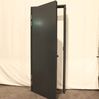 Security Fire Exit Door | 815mm x 2010mm | Anthracite Grey | LH OUT