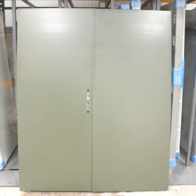 Double Security Steel Door | 1790mm x 2095mm | Juniper Green | LH OUT/RH IN